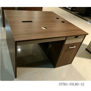 Escritorio de Oficina de Madera de Grado Comercial, Premium y Minimalista, 37761-SYL01-12 - Product Image 4