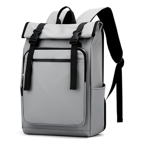Men's Fashionable Large Capacity 17.3 Inch <b>Computer</b> <b>Backpack</b> Casual Sport Styles Cross-Border Travel Pack Zipper Polyester - Product Image 5