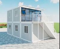 Nouvelle conception de maison conteneur mobile préfabriquée, maison conteneur moderne de 20 pieds en kit, vente chaude