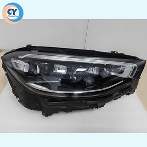 Pour mercedes-benz S Clss W223 lentille de phare LED d'origine 20212022 2023 2024 2025 phare S350 lampe S400 <span class=keywords><strong>S450</strong></span> lumière géométrique - Product Image 2