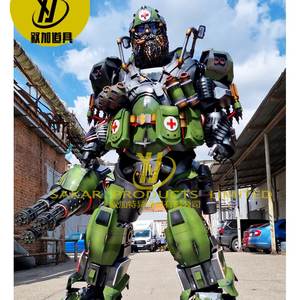 Machine de guerre portable Costume réaliste personnalisé Cosplay enfants transformateur Figure Cosplay <span class=keywords><strong>Robot</strong></span> Costume adulte - Product Image 3