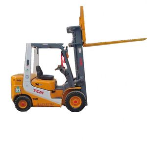 High Performance Used TCM 30 3-6M Diesel Mini <b>Forklift</b> ISUZU Engine Pump Motor Shanghai China Imported Construction Transporting - Product Image 1