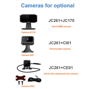 Jimi 4G Jc261p Xe Máy Ảnh Với Adas Dòng Sống HD Kép Máy Ảnh GPS Theo Dõi Wifi Hotspot Nhiều Báo Động DVR Dash Cam Ứng Dụng Miễn Phí - Product Image 6