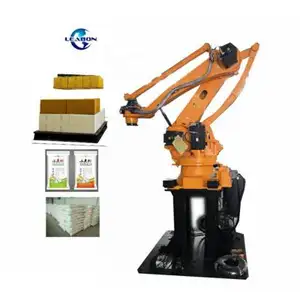 Customizable Robotic Palletizer Machine Automatic Rice Bag Stacker Robot Palletizer Machine