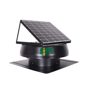 Ventilateur <span class=keywords><strong>d</strong></span>'extraction solaire DC pour toit, ventilateur <span class=keywords><strong>d</strong></span>'évacuation domestique/industriel, ventilateur de <span class=keywords><strong>grenier</strong></span> IP68, refroidisseur <span class=keywords><strong>d</strong></span>'<span class=keywords><strong>air</strong></span> à roulement à billes, OEM sans balais DC - Product Image 2