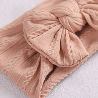 44 couleurs assez doux nylon nouveau-né bébé cheveux accessoires élastique bandeau mignon nœud papillon bandeau de cheveux arc bandeau pour bébés filles
