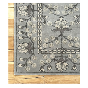 Vente en gros de grands tapis en laine à motif floral personnalisés, ensembles de tapis de style moderne doux et moelleux pour le sol de la maison, le salon et la salle à manger - Product Image 2