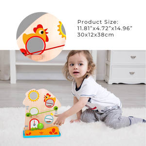 Gioco Educativo in Legno con Percorso a Sfera a Tema <span class=keywords><strong>Fattoria</strong></span> - Product Image 3