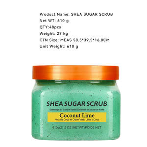Commercio estero transfrontaliero completo inglese Scrub corpo delicato esfoliante <span class=keywords><strong>zucchero</strong></span> sale da bagno crema per il bagno di sale e <span class=keywords><strong>zucchero</strong></span> - Product Image 4