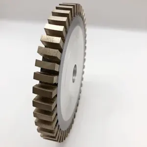 Cam üretim makinesi için kaliteli düz kenar elmas taşlama tekerleği