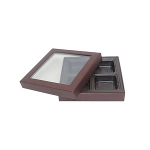 Wholesale chocolate box with window candy box