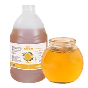 5KG Golden Sugar Bubble Tea Syrup For Lemon Tea Fruit Tea