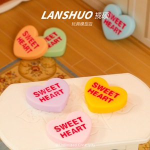 Lanshuo Resin <b>Heart</b> Charms <b>Sweet</b> <b>Heart</b> DIY Jewelry Set Keychain Pendant Decor Gift Unisex Fashion Pendants - Product Image 3
