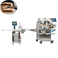 Machine à emballer avec machine à découper, pour la fabrication de biscuits en forme de barre de date, Offre Spéciale