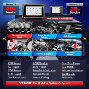 Herramienta de Diagnóstico para Vehículos Autel MaxiCOM MK900TS, Escáner Automotriz con Sensor TPMS, Medidor de Presión de Neumáticos MK808 para Todos los Autos, Herramientas de Escáner OBD2 - Product Image 5