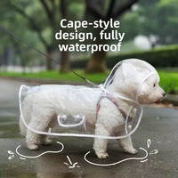 Ventes chaudes, imperméables et coupe-vent, avec logo personnalisé, imperméables pour chien, solides, mignons, simples, classiques, luxueux, vêtements pour animaux de compagnie tendance