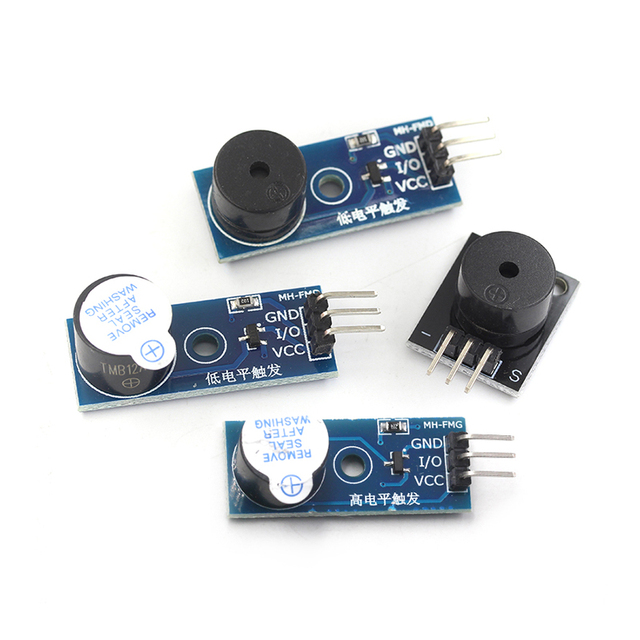 Active Passive Buzzer Module High Low Level Trigger Alarm Sound Module for MCU Electronic Project
