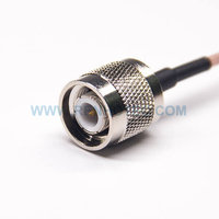 Conector MCX Macho Recto a TNC en Ángulo Recto con Cable Coaxial RF de Extensión RG174 al por Mayor