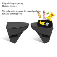 Poubelle de rangement pour porte avant de Tesla Model Y Juniper 2025, boîte de rangement multifonctionnelle pour porte de voiture, accessoires de voiture