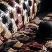 Canapé sectionnel Chesterfield de luxe léger de style américain, plusieurs couleurs au choix, ensemble de salon classique