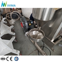 Machine en plastique de granulateur de PVC de PE pp avec le moteur de composants de noyau et le PLC pour la ligne et la granulation en plastique de pelletisation