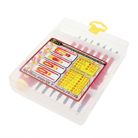 NOUVEAU Lot de 8 tournevis isolés VDE pour électriciens, outils à main, entièrement isolés, haute tension, multi-têtes
