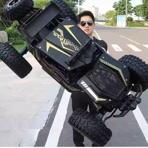 1:8 Quy mô Kích thước lớn 50cm Hợp kim leo núi điều khiển từ xa 4WD Xe bốn bánh lái xe leo núi BigFoot off-road xe RC đồ chơi - Product Image 1