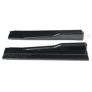 Universal 2.2m Car Side Skirt Extension <b>Splitter</b> Winglet Side Wing Bumper Lip for BMW for Benz for VW for Audi for Ford for Kia - Product Image 5