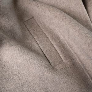 Abrigo de Lana para Mujer, Novedad 2025 |   Chaqueta de Lana de Doble Cara con Cuello Alto y Cinturón, Elegante para Otoño Invierno - Product Image 5