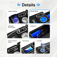 Boîte de rangement coulissante pour accoudoir, modification intérieure automobile, compatible avec Toyota Noah Voxy R90