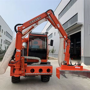 Large Scale <b>Hydraulic</b> Weeder Obstacle Avoiding Feature Automatic Leaf Collection Efficient Roadside Tree Pruning Machine Engine - Product Image 3