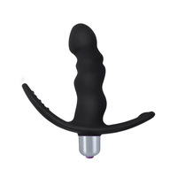 Masseur et masturbateur prostatique masculin Levet Levett avec plug anal vibrant électrique pour usage extérieur
