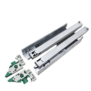 Glissières de tiroir dissimulées à extension complète synchronisée et fermeture amortie avec poignée 3D (663BLH-<span class=keywords><strong>3DS</strong></span>) <span class=keywords><strong>18</strong></span> pouces, à montage sous plan - Product Image 6