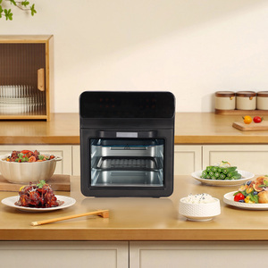 Four électrique intelligent avec fonction micro-ondes et friteuse à air, grande capacité, machine à <span class=keywords><strong>frites</strong></span> carrées pour usage domestique - Product Image 1