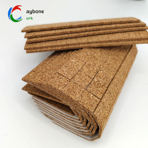18*18*3mm tự nhiên Cork Spacer kính bảo vệ dính Cork Pads Cling bọt ủng hộ bảo vệ đệm vật liệu - Product Image 4