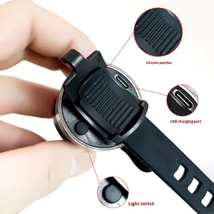 Xe Đạp Mini Đầy Màu Sắc Chuông USB Sạc Hợp Kim Nhôm Với La Bàn Xe Đạp Cưỡi Sáng Tạo Chuông - Product Image 2