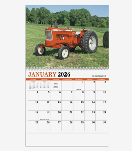 Meilleurs Calendriers Spirales Personnalisés 2027 : Tracteurs Vintage Promotionnels, Logo Personnalisé, Cadeau <span class=keywords><strong>de</strong></span> Gros Premium - Product Image 1