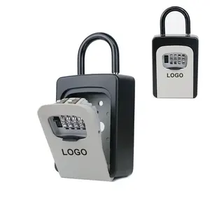 Coffre-fort à combinaison de codes en métal à montage mural extra large <span class=keywords><strong>personnalisé</strong></span> boîte à clés pour l'extérieur - Product Image 1