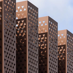 سياج 8 ، 10 ، 20 ، فتحة سداسية كبيرة للحماية من العزل داخل المنزل ، ورقة مثقبة من الألومنيوم - Product Image 6