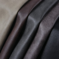 Fournisseur chinois de cuir synthétique imperméable, tissu vegan en PU, cuir synthétique de 0,7 mm