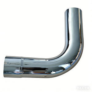 Coude d'échappement à 90 degrés de 4 pouces ID/OD x <span class=keywords><strong>9</strong></span>, 12, 18 pouces, courbure mandrinée, pour <span class=keywords><strong>silencieux</strong></span> de tuyau d'échappement robuste - Product Image 4