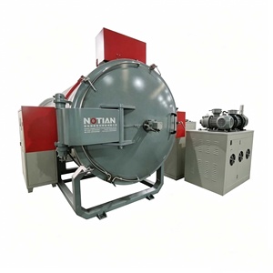 Horno de carbonización al vacío <span class=keywords><strong>MIM</strong></span> para fabricación de metales a alta temperatura con tratamiento térmico y proceso de desgasificación en atmósfera inerte - Product Image 1