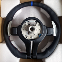 Volant sport en fibre de carbone et cuir pour BMW X3 F20 F30 F32 F36 F80 F82 M3 M4 M5 - Vente en gros