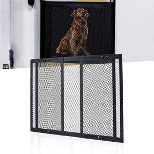 Protecteur d'écran de porte de camping-car en aluminium personnalisé pour chiens Protecteur d'écran de porte de camping-car réglable Noir - Product Image 4