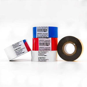 호환 가능한 골드 열전사 리본 30mm * 100m 핫 스탬핑 수지 호일 열 잉크 리본 날짜 코딩 - Product Image 3