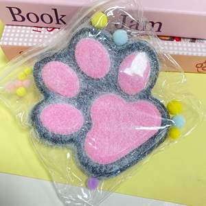 Zachte Promotionele Speelgoed TPR 4,3 Inch Grote Mochi Squishy Speelgoed Jumbo Kattenpoot Taba Squishy Kattenpoot Superzacht Knijp Fidget Speelgoed - Product Image 4