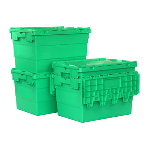 Venta directa de fábrica Cajas de almacenamiento de volumen de negocios de plástico Garantía de material nuevo Estándar de alta calidad - Product Image 1