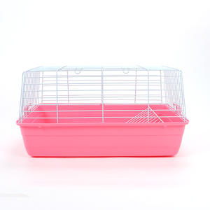 <span class=keywords><strong>Cage</strong></span> à oiseaux carrée en fil de fer écologique pour petits perruches, perroquets, avec plateau en plastique (usage intérieur) - Product Image 6
