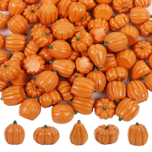 Factory Direct Mini Pumpkin Resin Crafts Autumn Vase Bowl Filling for Thanksgiving and Halloween Harvest Decorations