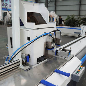 آلة قطع حواف زجاج النوافذ والأبواب الألومنيوم بتقنية التحكم الرقمي بالحاسوب لصناعة النوافذ الألومنيوم - Product Image 2